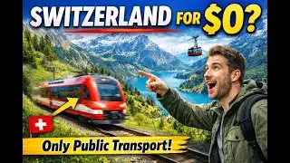 I Crossed Switzerland Using ONLY Public Transport (No Car, No Tours)