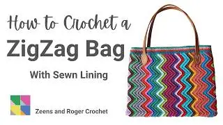 How to Make a Crochet Zigzag Bag