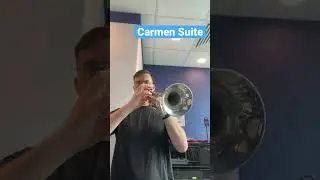 Practicing Carmen, one of my favorite excerpts!