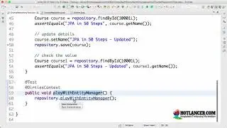 055 Step 11   Playing with Entity Manager