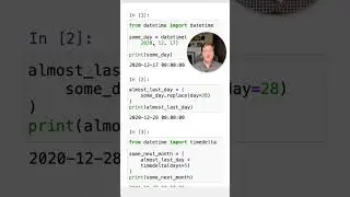 Как найти первый день следующего месяца в #Python #SurenPyTips