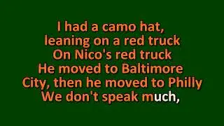 Dijon - Nico's Red Truck (Karaoke)