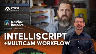 IntelliScript + Multicam Workflow no DaVinci Resolve