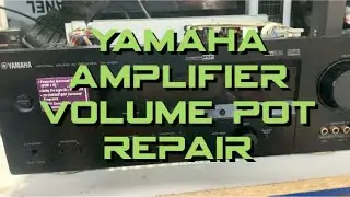 Yamaha Volume Pot Repair Part 1 - Mistakes Were Made