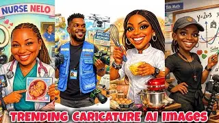 How to Create Caricature AI Image of Yourself and Your Job Using ChatGPT | ChatGPT Caricature Trend