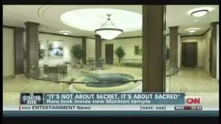 Rare look inside Mormon temple Kansas City Missouri (April 9, 2012)