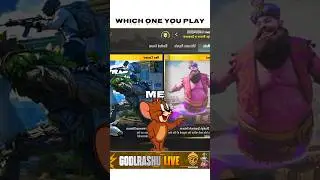 @GodLRashuLive WHICH ONE YOU PLAY😱@kraftonindiaesports @LoLzZzGaming #bgmi