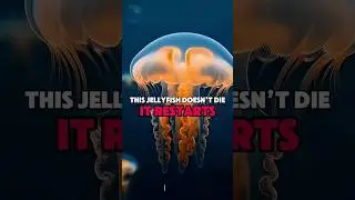 Immortal Jellyfish: The Animal That Never Ages #ImmortalJellyfish #funny #funnyshorts #komedi