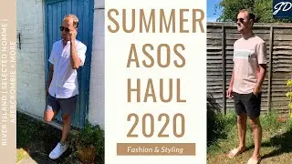 SUMMER ASOS HAUL FOR MEN | TRY ON (Abercrombie, River Island +more) | FASHION INSPIRATION 2020