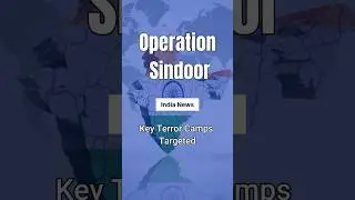 Operation Sindoor: 9 Terror Camps in Pakistan Exposed | JeM, LeT, HM #shorts