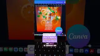 Canva Tutorial - How To Make A Business Flyer Using Canva #canvatutorial