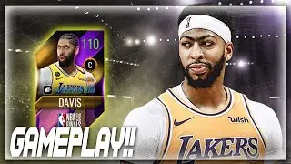 110 OVR FINALS DAVIS PACK OPENING & GAMEPLAY!! NBA LIVE MOBILE 21 NBA FINALS!!