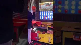 I played Connect 4 Hoops