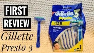 Gillette Presto 3 Review