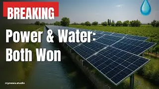 California Solar Canals Cut Evaporation: Power and Water Saved