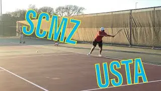Adrien playing tough opponents at his first SCMZ