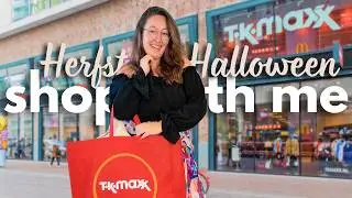 TK Maxx Fall/Halloween shop with me 🍁🎃🛒 + haul 🛍️