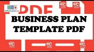 BUSINESS PLAN TEMPLATE PDF