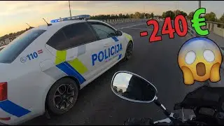 I got fined for 240&euro; (all of the ride) Оштрафовали на 240&euro; (вся покатуха)