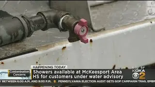 Showers Available At McKeesport Area High School For Residents Under Water Advisory
