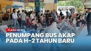 H-2 Tahun Baru, Penumpang di Terminal Kampung Rambutan Jakarta Timur Diprediksi Naik 40 Persen