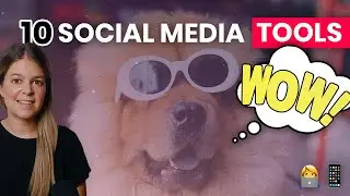 Die besten Social Media Tools 🤫 10 Apps und Programme, die deine Arbeit erleichtern 📲👩‍💻🚀