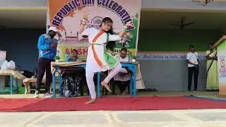 AKSHARA HIGH SCHOOL DANTHALAPALLY REPUBLIC DAY CELBRATION STUDENTS DANCE performance 