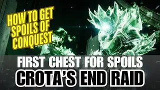 CROTA'S END Raid | First secret chest for Spoils and occasional Red Borders all 3 characters