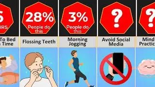 How many people do these things? || (Comparison Video) Data Vision