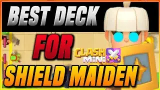 The Best Deck For Shield Maiden In Clash Mini 🔥| 95 % Win Rate | How To Use The Shield Maiden |
