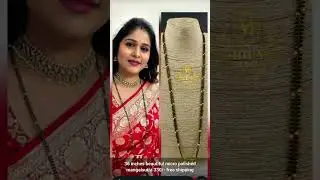 beautiful micro polished premium quality mangalsutra traditional mangalsutra #jewellery