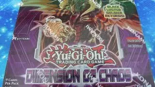 Opening a Dimension of Chaos 1st Edition Yugioh Booster Box!!