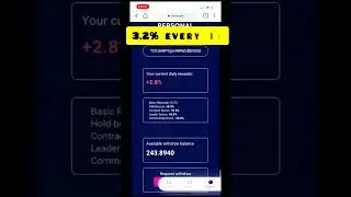 EARN TRON EVERY SECOND #SHORT #SHORTS #TRON #TRX #trxcloudmining2022 #crypto #dapps #tronlinkpro