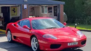 Ferrari 360 Modena Gated Manual Walk Around - Part 1