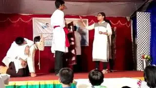 Skit on Good Samaritan by catechism students of ahamadi church Kuwait