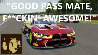 When Crewchief Start To Swear... :D (Assetto Corsa Competizione Silverstone)