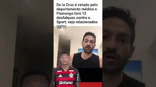 Flamengo ter&aacute; 12 desfalques contra o Sport Brasileir&atilde;o