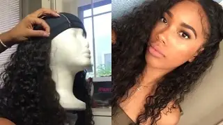 How to make a wig Ft. The Vanity Box Malaysian Curly Hair