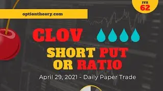 Make a CLOV Bullish Bet - Short Put or Ratio Spread?