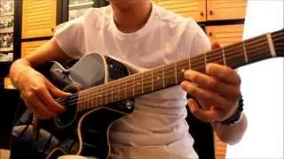 One Summer's Day (Spirited Away) - Acoustic Guitar (Fingerpicking)