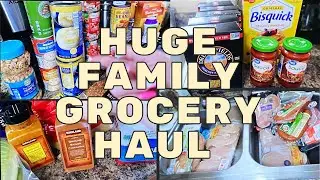 Our Monthly Grocery Haul | Aldi, Costco, Walmart, & Kroger Haul | HOTMESS MOMMA MD