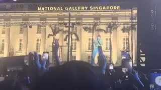 Post Malone circles live in concert Singapore 2023 formula 1 f1 Grand Prix 2023 #singaporegp