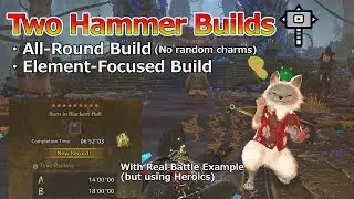 2 Hammer Builds After Arch-tempered Nu Udra's armor was added | Monster Hunter Wilds