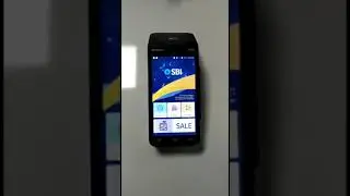 #SBI NEW ANDROID 4G VERSION POS ( SWIPE MACHINE)