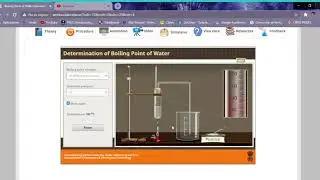 Boiling Point of Water Simulator   Class 9   Chemistry   Amrita Online Lab   Google Chrome 2020 12 1