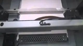 Zcorp 450 3D printer running a 3D print
