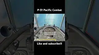 P-51 Pacific Combat #ww2 #dogfight #combat #explosion #p51mustang #p51 #mustang #pacific #frank #usa
