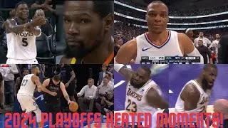 Most HEATED Moments of 2024 NBA Playoffs
