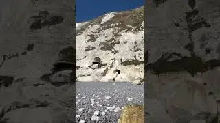 Secrets in the White Cliffs #beach #cliff #travel #seabeach #landscape #beachscenes #sun