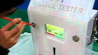 Coin Operated Breathalyzer / Alcohol Tester